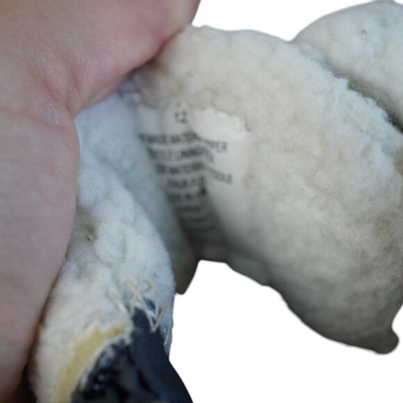 Cat & Jack Thermolite Girls Winter Snow Boots Size 12 Black & Pink Waterproof In - Picture 7 of 7